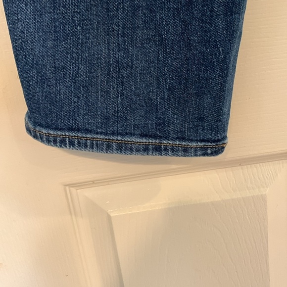 LOFT Outlet Dark Blue Straight Leg Jeans EUC 14 - Picture 5 of 5